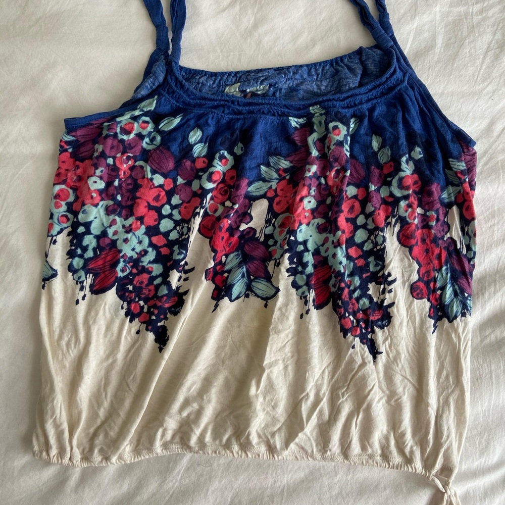 American Eagle Flower Tank Top